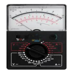 Analog multimeter zero point left / center